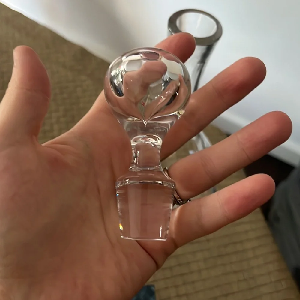 BACCARAT CRYSTAL MONTAIGNE OPTIC DECANTER NWT